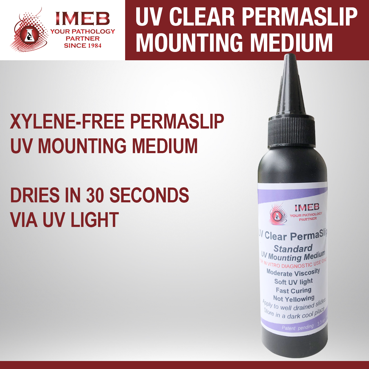 Xylene-free mounting medium
