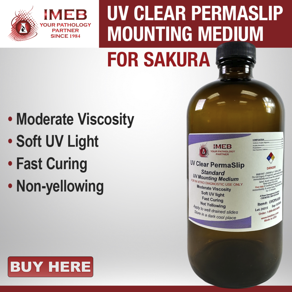 Clear Slip UV Mounting Medium for Sakura